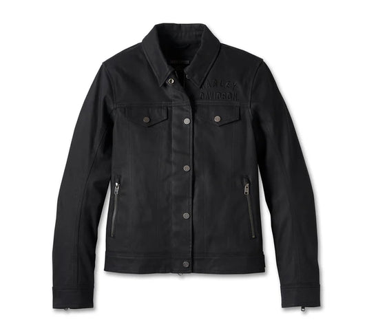 Women's H-D Flex Layering System Trucker Riding Jacket Outer Layer