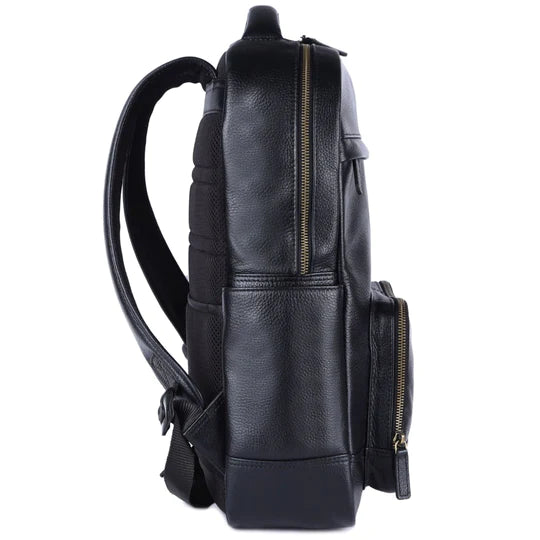 Leather Backpack Black(Bag)