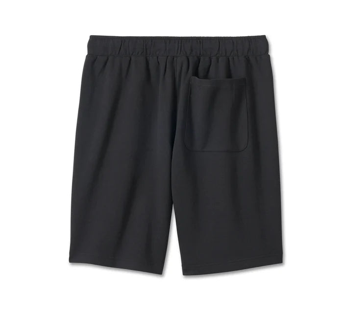 Men's Bar & Shield Shorts - Black Beauty