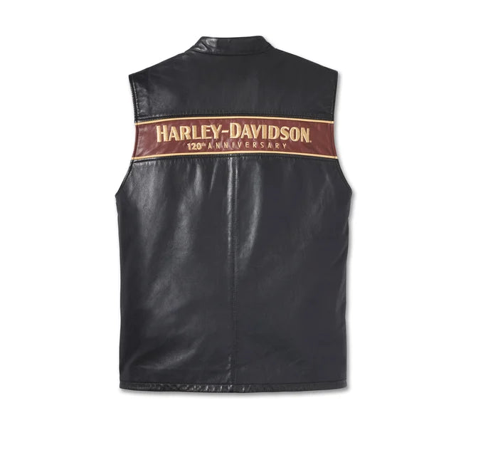 Men's 120th Anniversary Leather Vest