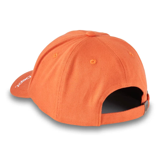 #1 Flat Brim Adjustable Cap - Vintage Orange