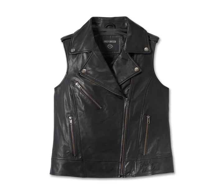 Women's Eclipse Leather Vest
