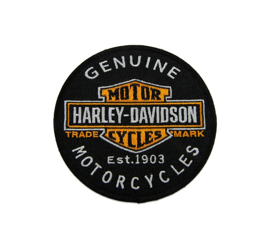 4" Genuine Motorcycles Patch