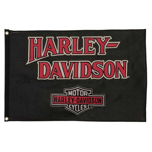 Harley-Davidson® Weather-Resistant H-D Nostalgic Bar & Shield Flag