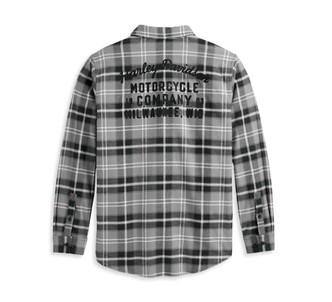 Men's Milwaukee Shirt - Grey Plaid