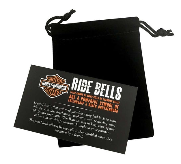 Vintage Bar & Shield Logo Ride Bell, Durable Zinc
