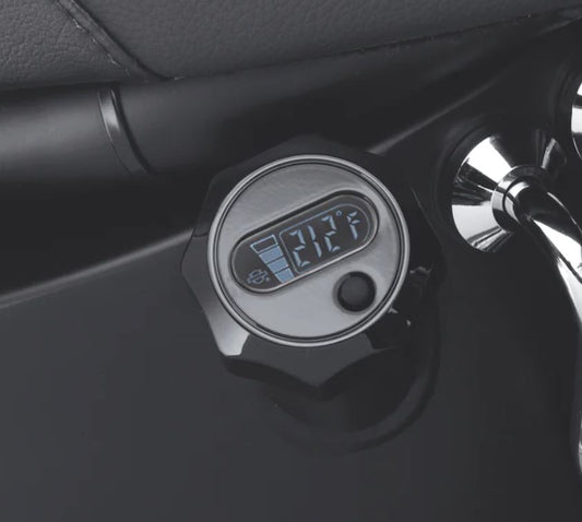 Oil Level and Temperature Dipstick with Lighted LCD Readout
