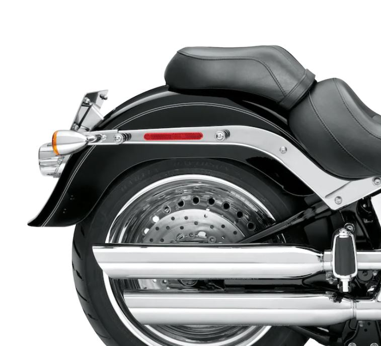 H-D Detachables Leather Saddlebags - Smooth