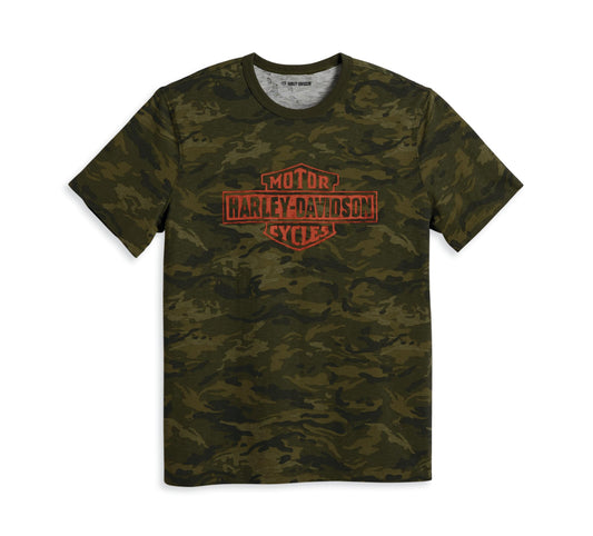 Harley-Davidson Men's Bar & Shield Camo T-Shirt