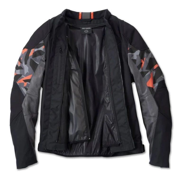 Men's Harley-Davidson Brawler Camo Mixed Media Jacket – RICHCO HARLEY ...
