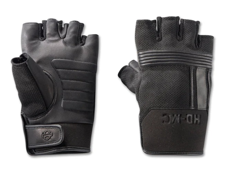 Men's Centerline Mixed Media Fingerless Gloves