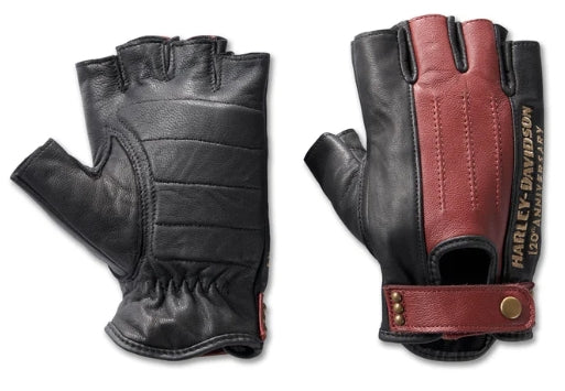 Women's 120th Anniversary Celebration Fingerless Leather Gloves